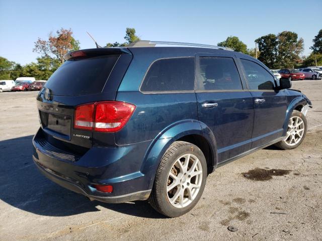 3C4PDDDG0ET172556 - 2014 DODGE JOURNEY LI BLUE photo 4