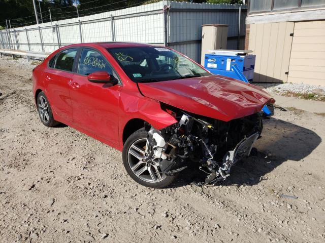 3KPF34AD2KE015880 - 2019 KIA FORTE GT L RED photo 1