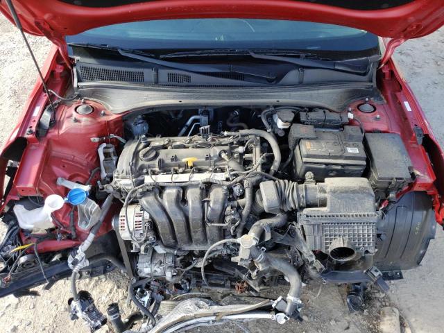 3KPF34AD2KE015880 - 2019 KIA FORTE GT L RED photo 7