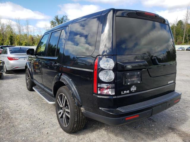 SALAK2V60GA818350 - 2016 LAND ROVER LR4 HSE LU BLACK photo 3