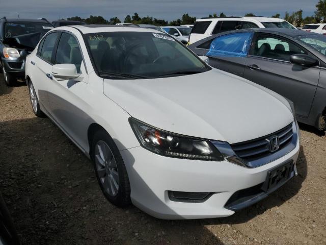 1HGCR2F84FA196816 - 2015 HONDA ACCORD EXL WHITE photo 1