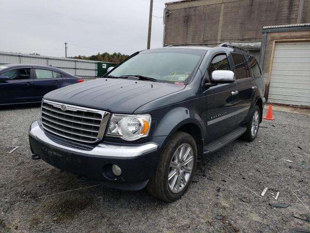 1A8HW58288F143588 - 2008 CHRYSLER ASPEN LIMI BLUE photo 2