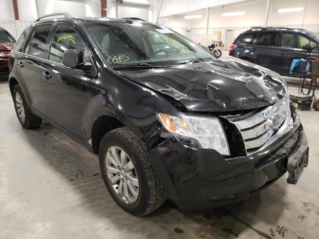 2FMDK48C97BB43986 - 2007 FORD EDGE BLACK photo 1