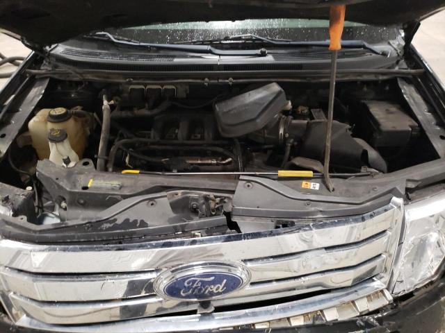 2FMDK48C97BB43986 - 2007 FORD EDGE BLACK photo 7