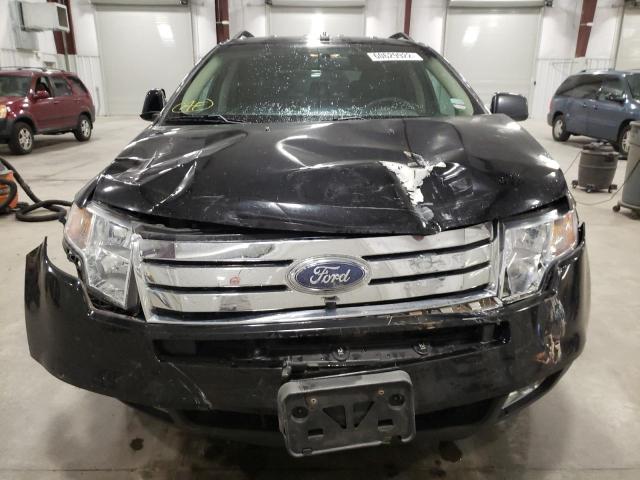 2FMDK48C97BB43986 - 2007 FORD EDGE BLACK photo 9