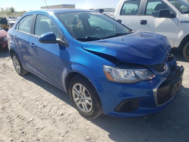 1G1JB5SH3H4144041 - 2017 CHEVROLET SONIC LS BLUE photo 1