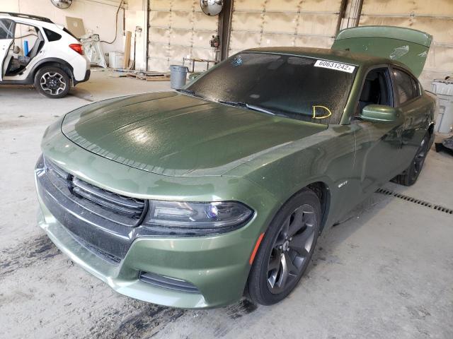 2C3CDXCTXJH182081 - 2018 DODGE CHARGER R/ GREEN photo 2