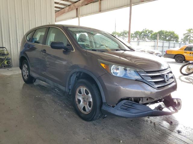 2HKRM3H37EH518290 - 2014 HONDA CR-V LX GRAY photo 1