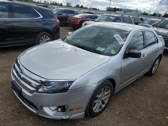 3FAHP0JAXBR308792 - 2011 FORD FUSION SEL SILVER photo 2