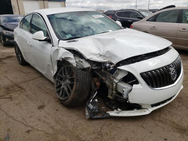 2G4GK5EX6F9129107 - 2015 BUICK REGAL WHITE photo 1