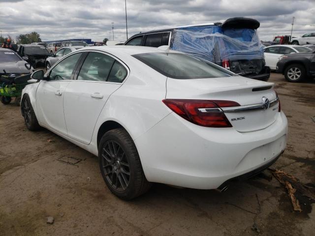 2G4GK5EX6F9129107 - 2015 BUICK REGAL WHITE photo 3