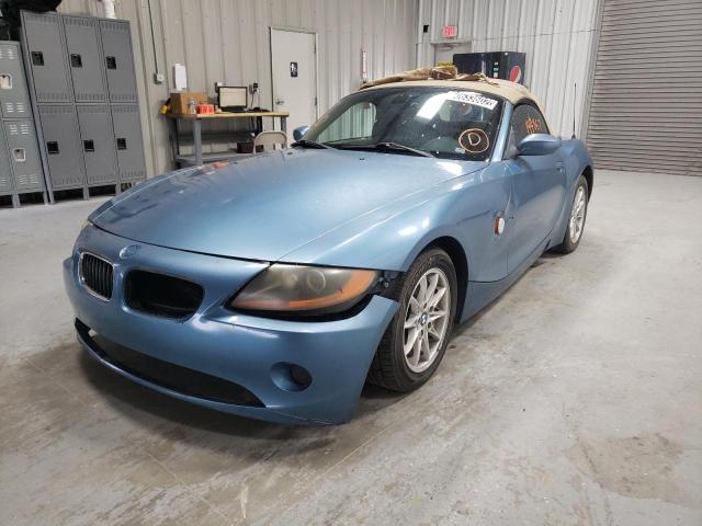 4USBT33463LS47942 - 2003 BMW Z4 2.5 TEAL photo 2