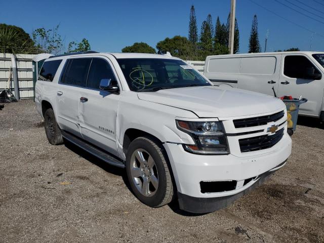 1GNSKJKC2HR342743 - 2017 CHEVROLET SUBURBAN K WHITE photo 1