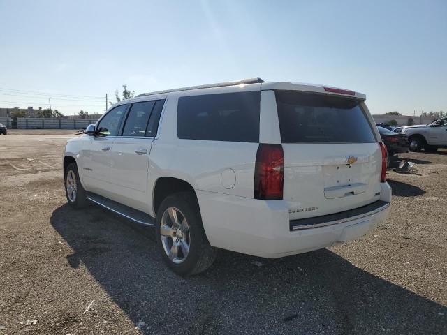 1GNSKJKC2HR342743 - 2017 CHEVROLET SUBURBAN K WHITE photo 3