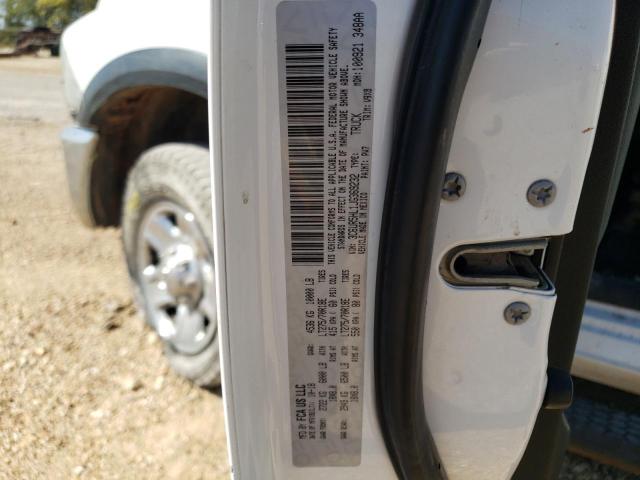 3C6UR5HL1JG369232 - 2018 RAM 2500 ST WHITE photo 10