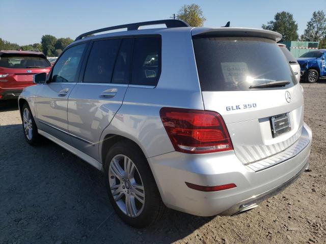 WDCGG8JB5DG095011 - 2013 MERCEDES-BENZ GLK 350 4M SILVER photo 3