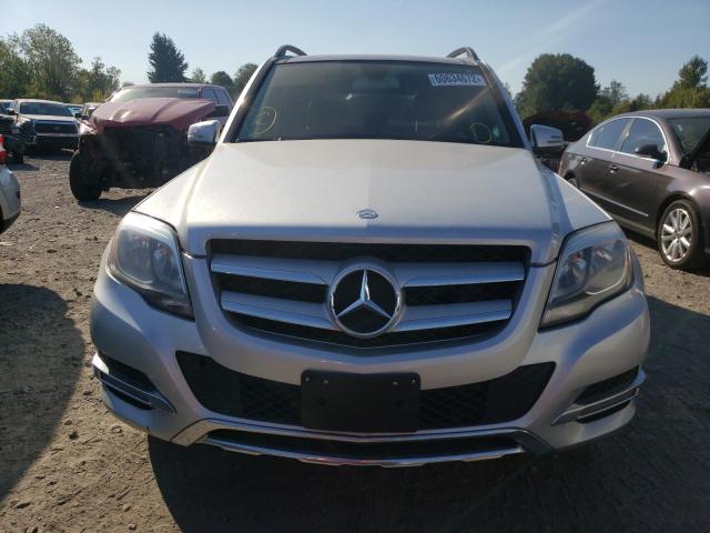 WDCGG8JB5DG095011 - 2013 MERCEDES-BENZ GLK 350 4M SILVER photo 9