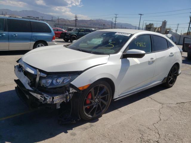 SHHFK7H49JU407692 - 2018 HONDA CIVIC SPOR WHITE photo 2