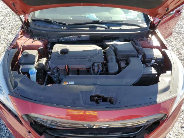 5NPE34AFXHH536279 - 2017 HYUNDAI SONATA SPO RED photo 7