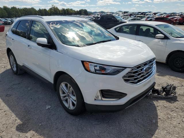 2FMPK3J99LBA30989 - 2020 FORD EDGE SEL WHITE photo 1