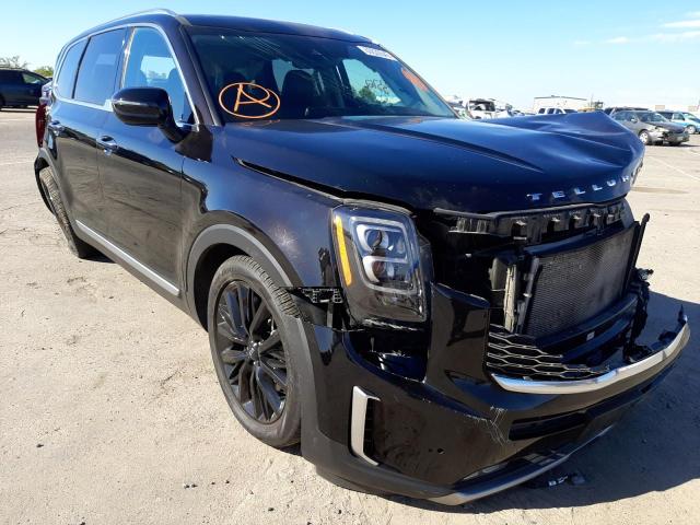 5XYP54HC7LG038491 - 2020 KIA TELLURIDE BLACK photo 1