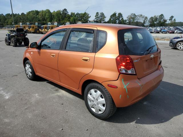 KL1TD66617B719120 - 2007 CHEVROLET AVEO BASE Қызғылт сары фото 3