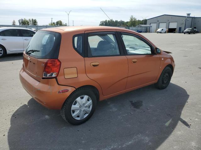 KL1TD66617B719120 - 2007 CHEVROLET AVEO BASE Қызғылт сары фото 4