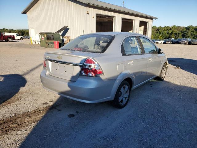 KL1TD5DE7BB126133 - 2011 CHEVROLET AVEO LS 银色 照片 4