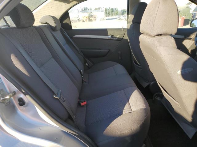 KL1TD5DE7BB126133 - 2011 CHEVROLET AVEO LS 银色 照片 6