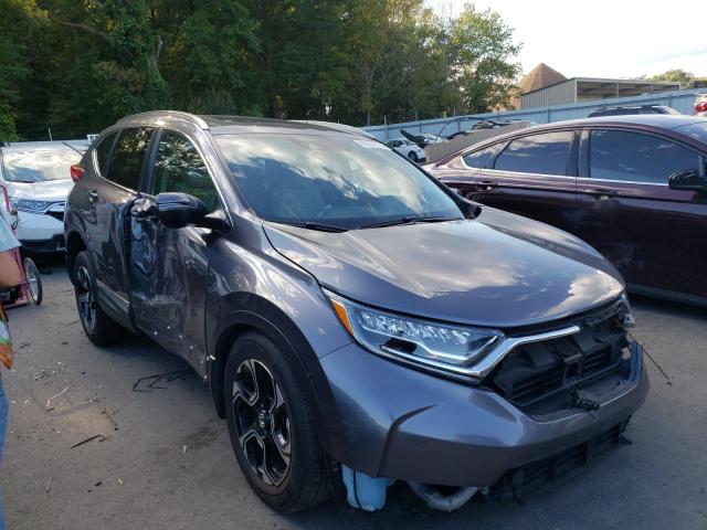 7FARW2H96JE093876 - 2018 HONDA CR-V TOURI GRAY photo 1