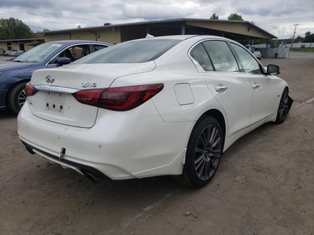 JN1FV7AR3JM480615 - 2018 INFINITI Q50 RED SP WHITE photo 4