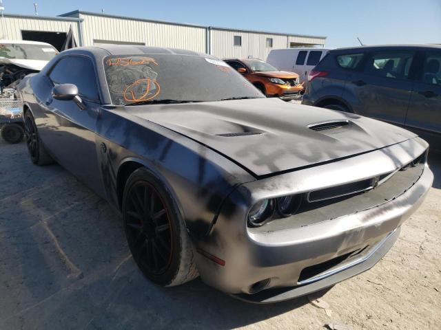 2C3CDZDJ9GH125629 - 2016 DODGE CHALLENGER GRAY photo 1