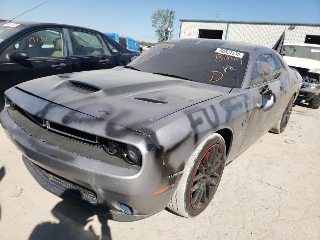 2C3CDZDJ9GH125629 - 2016 DODGE CHALLENGER GRAY photo 2