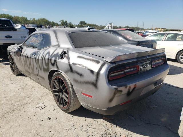 2C3CDZDJ9GH125629 - 2016 DODGE CHALLENGER GRAY photo 3