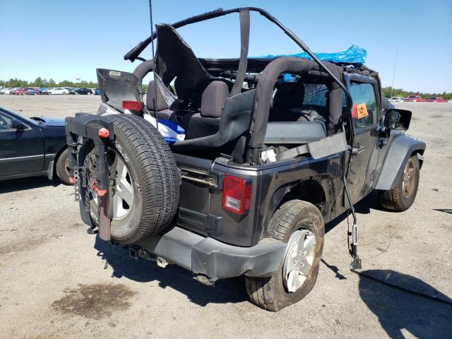 1C4AJWAG6HL506992 - 2017 JEEP WRANGLER S GRAY photo 4