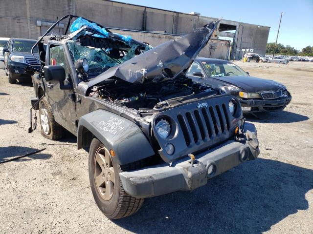 1C4AJWAG6HL506992 - 2017 JEEP WRANGLER S GRAY photo 9