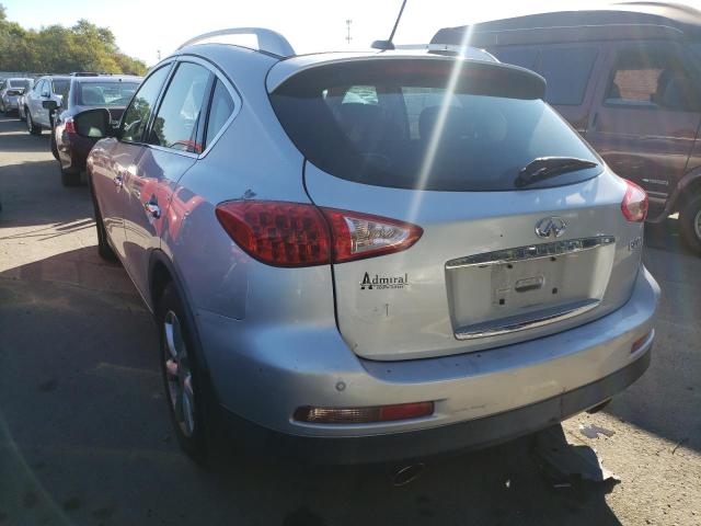 JNKAJ09EX9M900554 - 2009 INFINITI EX35 BASE SILVER photo 3