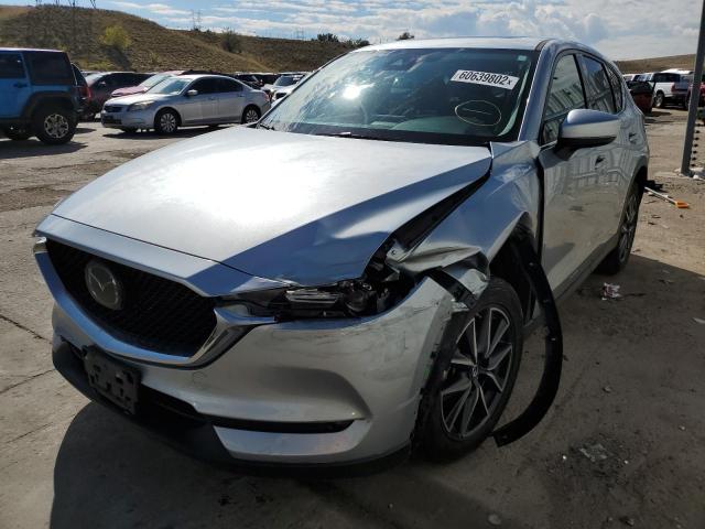 JM3KFBDM7J0370371 - 2018 MAZDA CX-5 GRAND SILVER photo 2