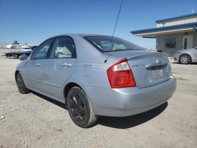 KNAFE121665220811 - 2006 KIA SPECTRA LX SILVER photo 3