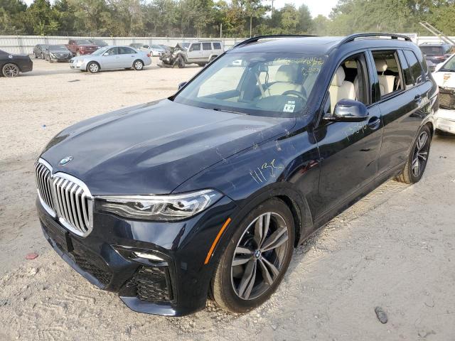 5UXCW2C06M9H12311 - 2021 BMW X7 XDRIVE4 BLACK photo 2