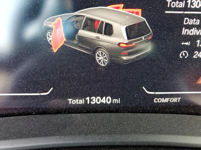 5UXCW2C06M9H12311 - 2021 BMW X7 XDRIVE4 BLACK photo 8