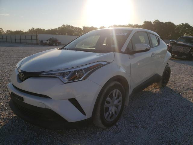 JTNKHMBX4K1047933 - 2019 TOYOTA C-HR XLE WHITE photo 2