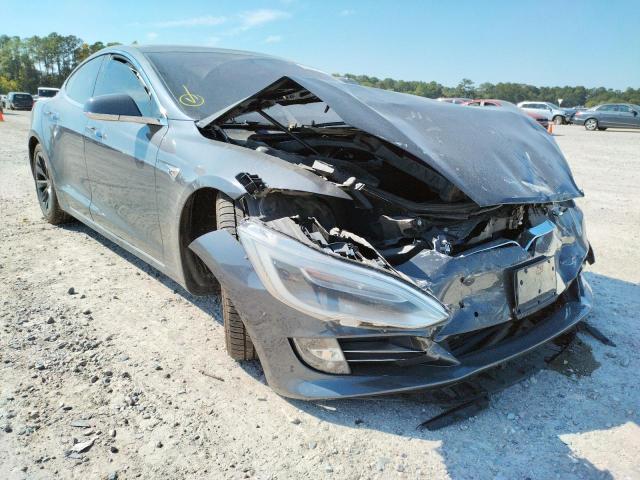 5YJSA1E24JF244212 - 2018 TESLA MODEL S Մոխրագույն լուսանկար 1