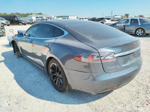 5YJSA1E24JF244212 - 2018 TESLA MODEL S Մոխրագույն լուսանկար 3