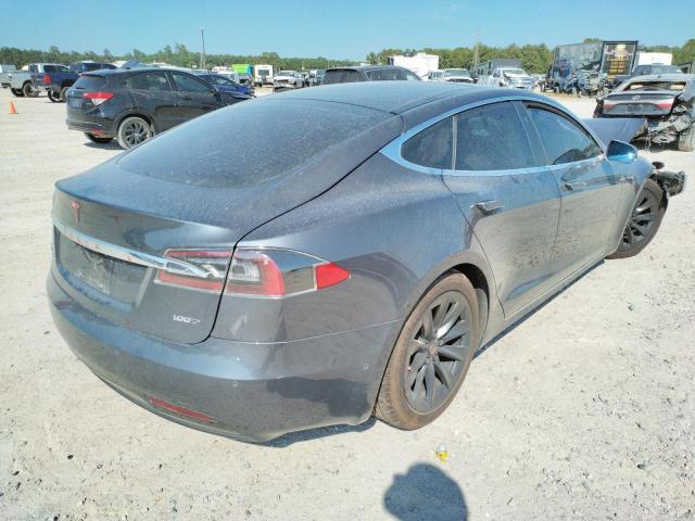 5YJSA1E24JF244212 - 2018 TESLA MODEL S Մոխրագույն լուսանկար 4