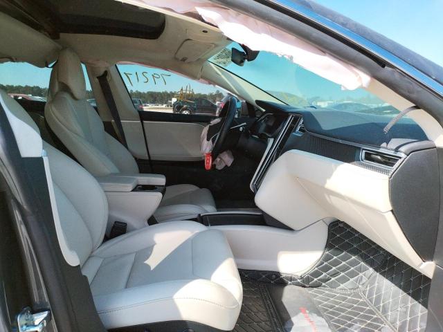 5YJSA1E24JF244212 - 2018 TESLA MODEL S Մոխրագույն լուսանկար 5