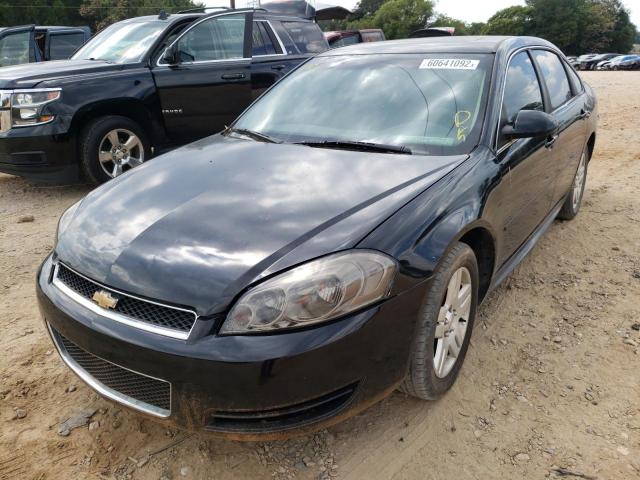 2G1WB5E38F1121756 - 2015 CHEVROLET IMPALA LIM BLACK photo 2