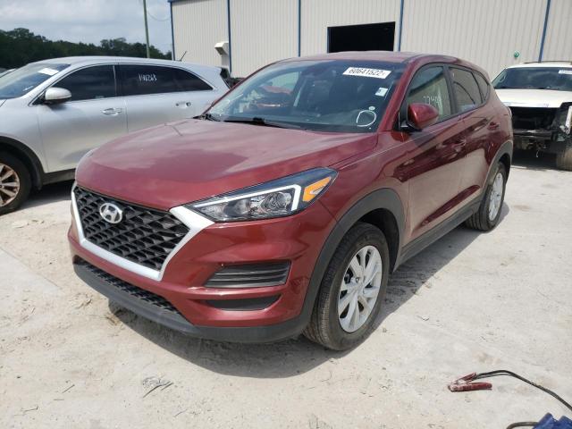 KM8J2CA40KU886409 - 2019 HYUNDAI TUCSON SE RED photo 2