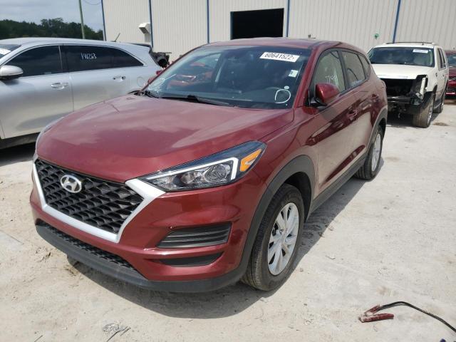 KM8J2CA40KU886409 - 2019 HYUNDAI TUCSON SE RED photo 9