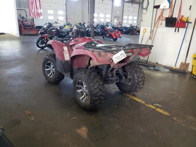 5Y4AMH239KA100438 - 2019 YAMAHA YFM700 RED photo 3